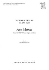 Ave Maria SATTB choral sheet music cover